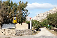 Vorschaubild: La Playa in Isola delle Femmine (bei Palermo) Einfahrt in den Campingplatz