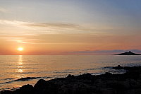 Vorschaubild: La Playa in Isola delle Femmine (bei Palermo) Insel im Sonnenuntergang