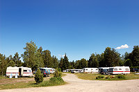 Vorschaubild: Elverum Camping in Elverum Stellplätze hinter der Platzeinfahrt
