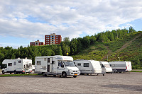 Vorschaubild: Ripan Camping in Kiruna Stellplatzareal