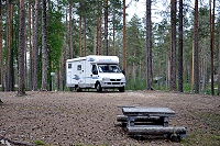 Vorschaubild: Kylmäluoma Camping in Polonkylä Tyrävaara Waldstellplatz