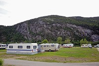 Vorschaubild: Elstad Camping in Ringebu / Lågen Blick zum Wasser