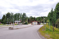 Vorschaubild: First Camp Umeå in Umeå Rezeption, Platzausfahrt