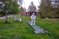 Vorschaubild: Kraja Camping in Arjeplog Minigolfanlage