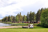 Vorschaubild: Camp Gielas in Arvidsjaur am Badestrand